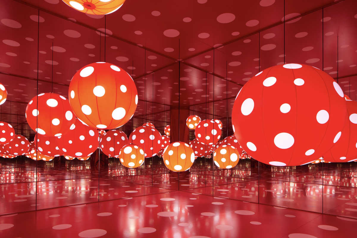 A Major Site Specific Exhibition Of Yayoi Kusamas Inflatable Artworks