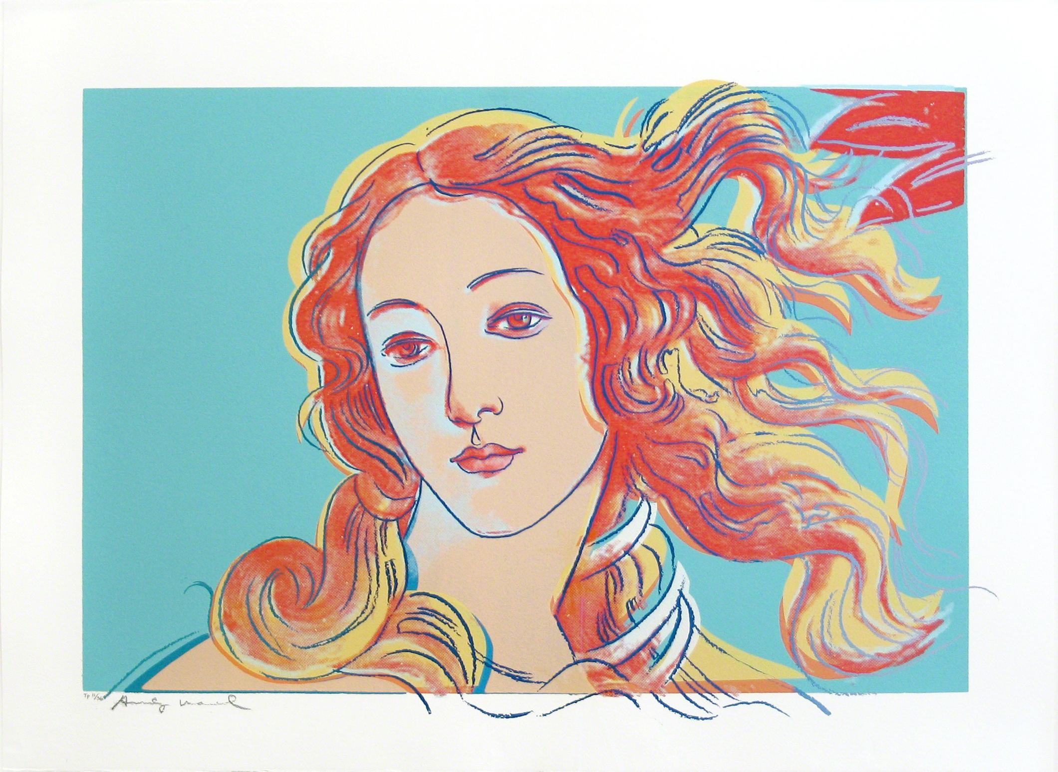 Andy Warhol Details Of Renaissance Paintings Sandro Botticelli