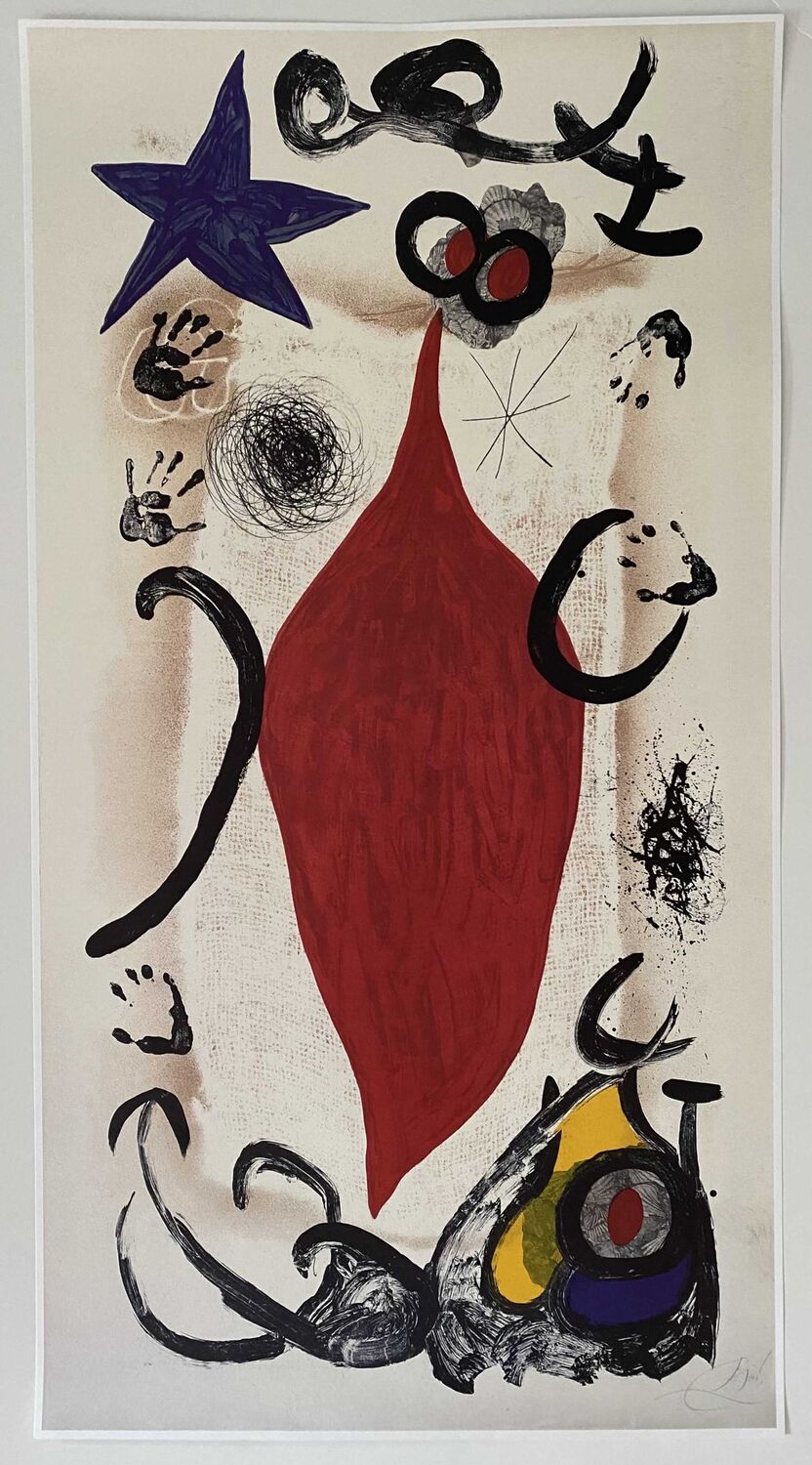 Joan Miro La Grande Écaillère Widewalls