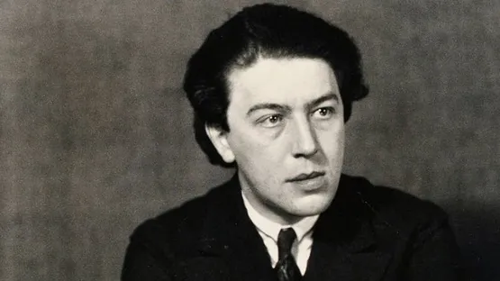Andre Breton - Photo of the artist by Man Ray, 1932 - Image via theredlistcom