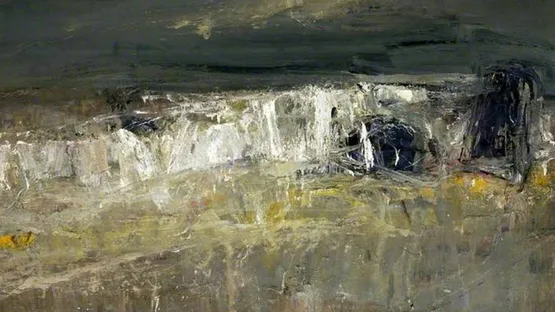Joan Eardley - A Stormy Sea No.1 (detail), 1960