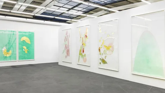 Jorinde Voigt - exhibition at Konig Galerie, 2014, installation view, photo credits Konig Galerie