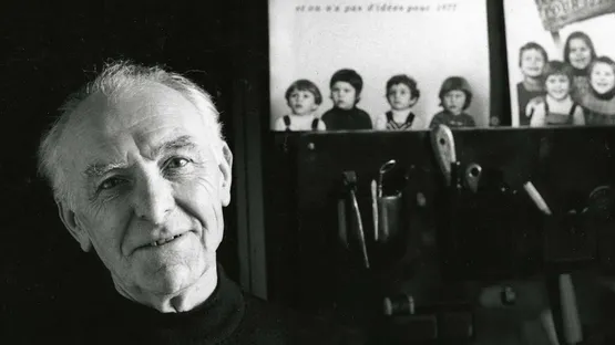 Robert Doisneau's Portrait - Photo Credits Bracha L. Ettinger
