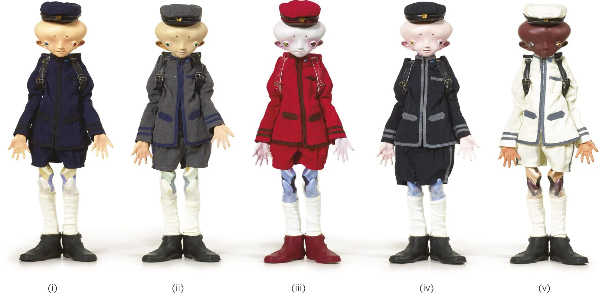 Inochi Doll: I. Yamamoto/ II. Zhang/ III. David/ IV. Victor/ V. Bob ...