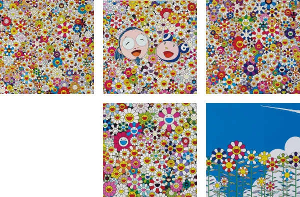 Flowers, 2002 - Takashi Murakami 