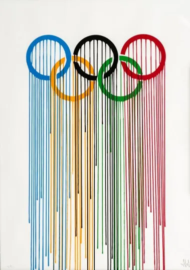 Liquidated Olympic Rings | Widewalls