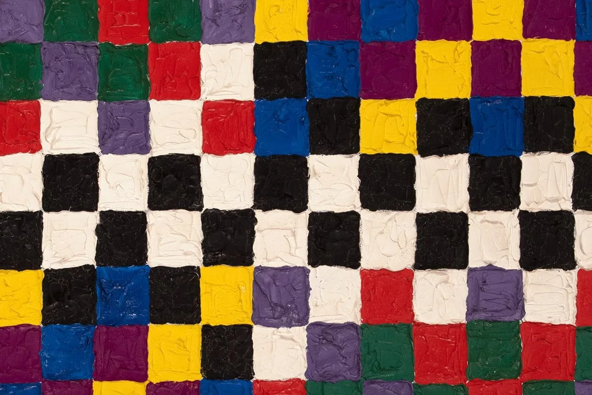 Alfred Jensen - Tun detail