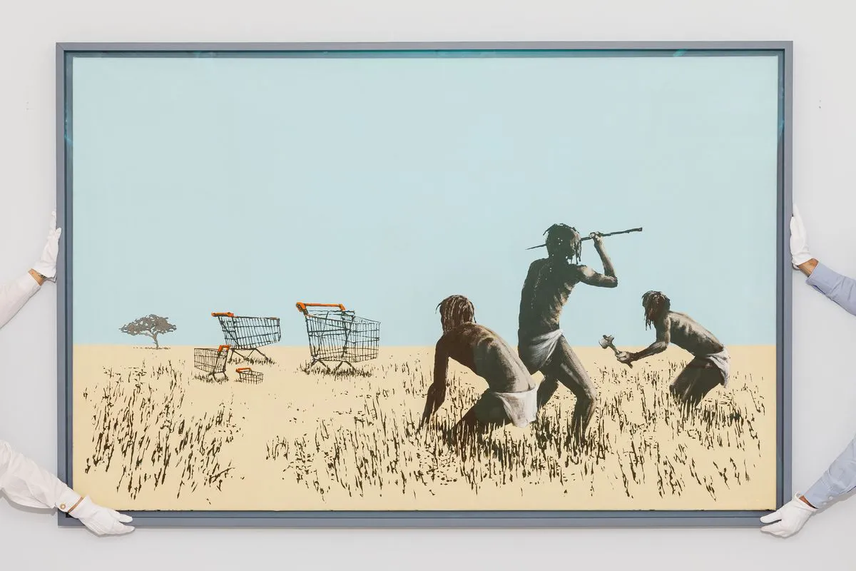 Banksy, Trolley Hunters, est. $5-7 million