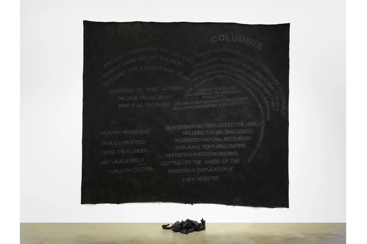 Howardena Pindell - Columbus, 2020