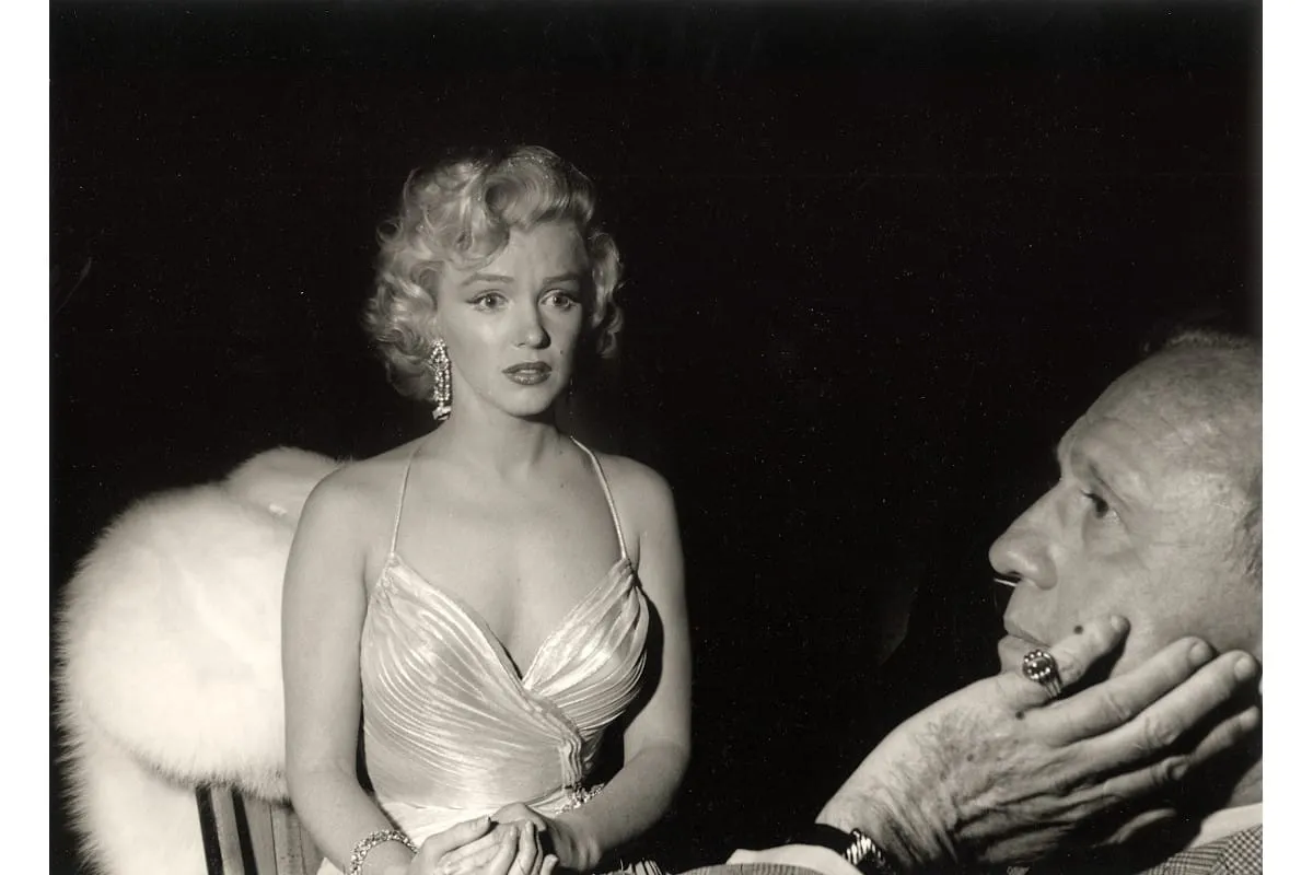 Phil Stern - Marilyn Monroe and Jack Benny
