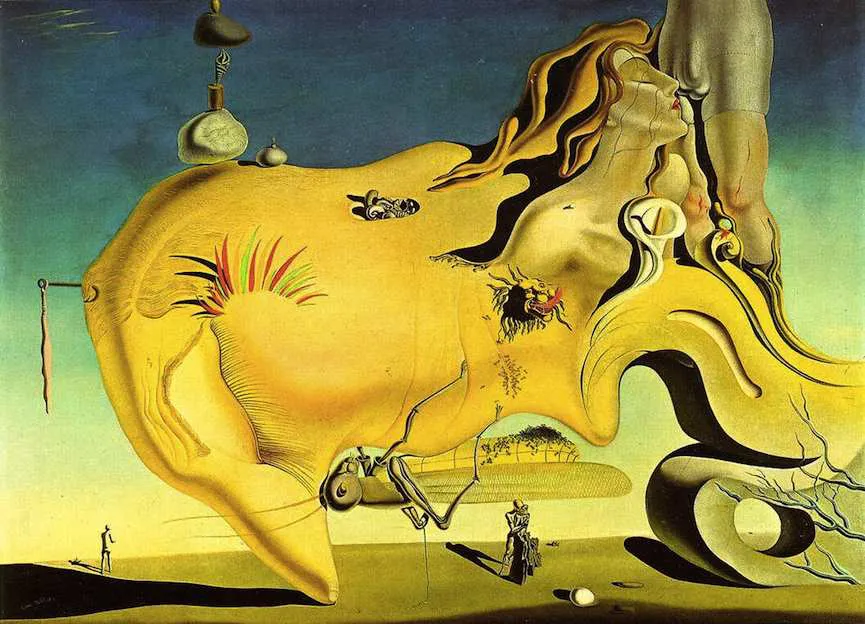 surreal paintings by salvador dali