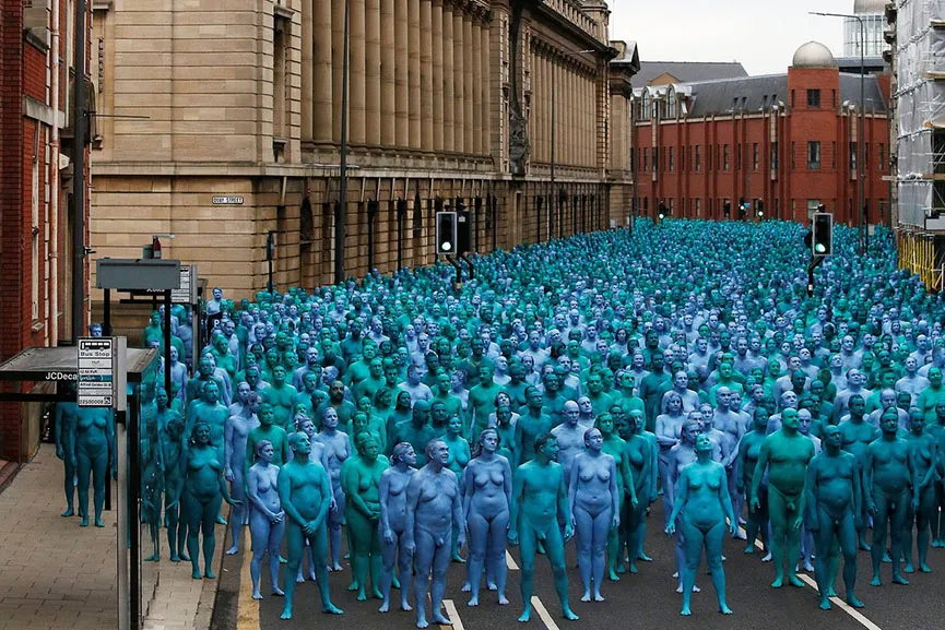 Spencer Tunick Grand Central
