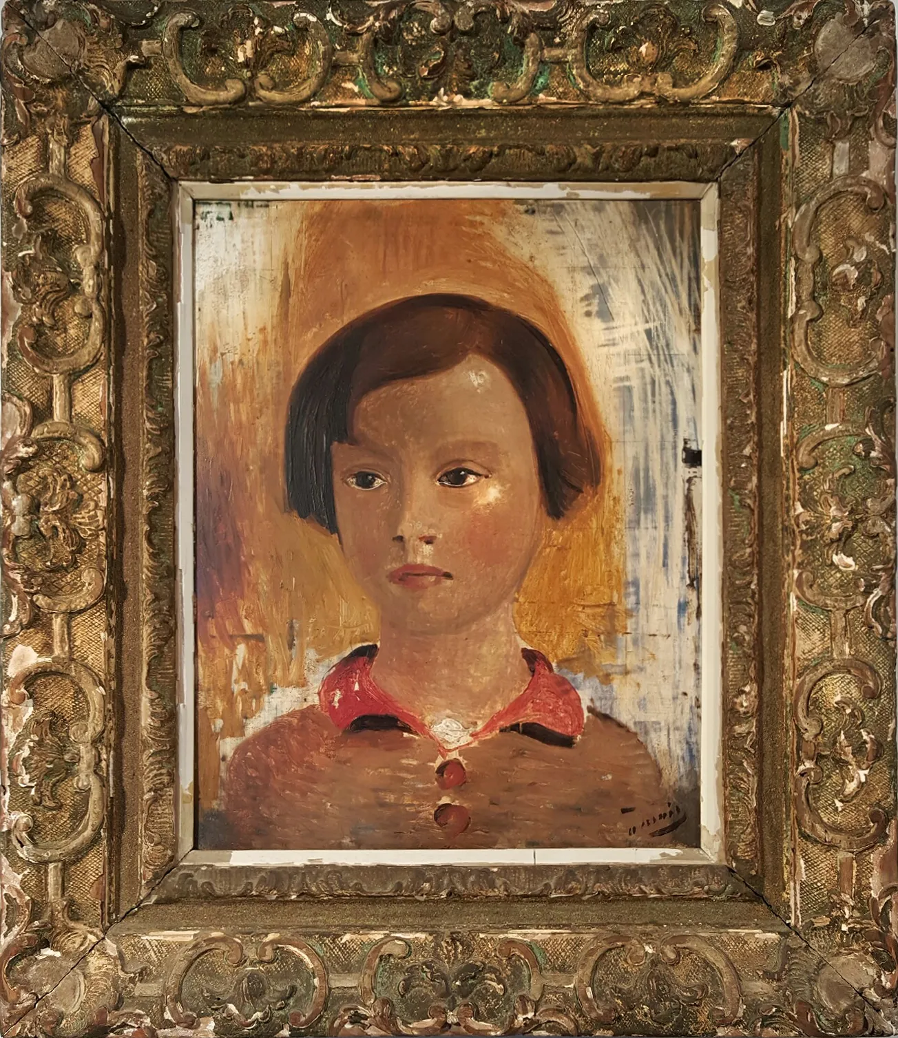 Portrait of a Little Girl by Andre Derain for sale