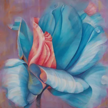 Deborah Bigelesen 薔薇 絵画-