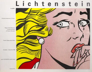 Roy Lichtenstein, Girl with Hair Ribbon (1982), Available for Sale