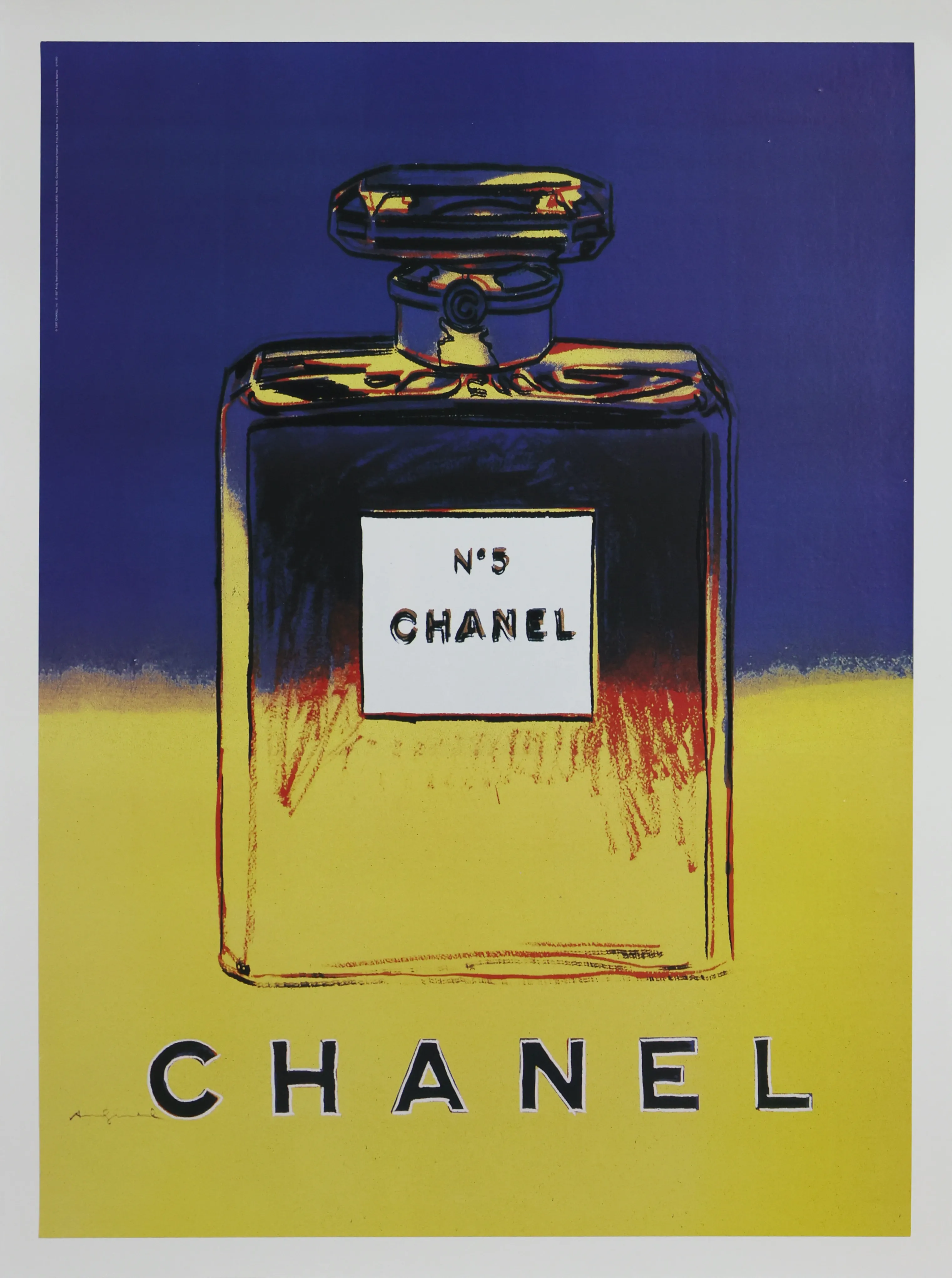 Andy Warhol - Chanel No. 5 (Suite of Four Posters)
