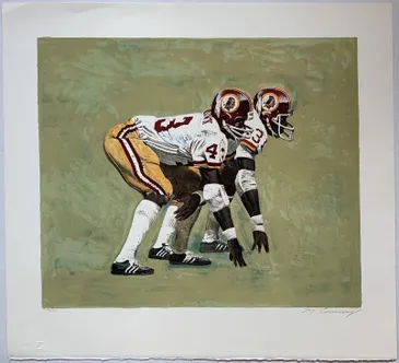 Merv Corning, John Stallworth (NFL Superbowl XIV - Steelers vs. Rams)  (1980), Available for Sale