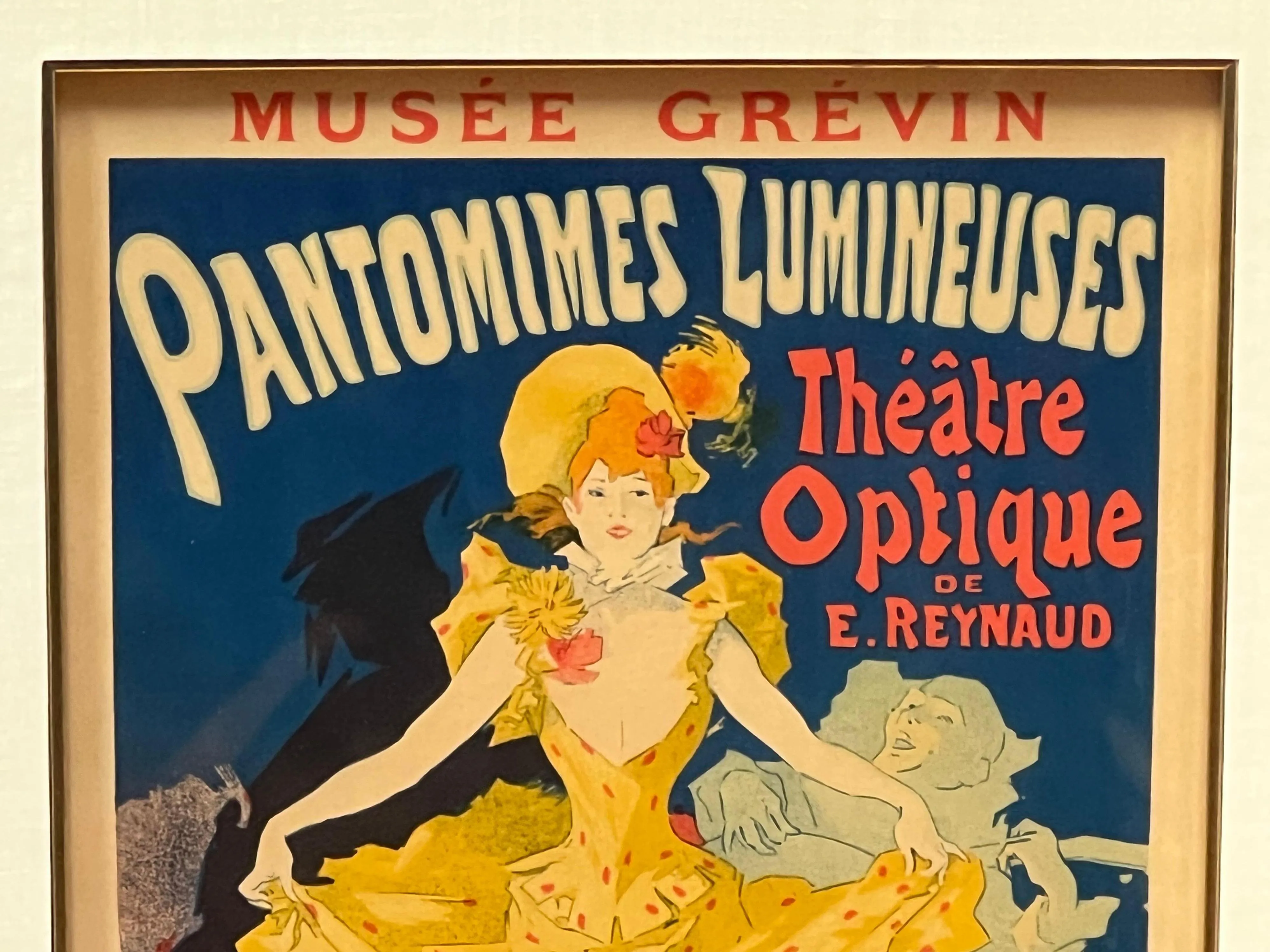 Jules Cheret - Muse Grevin - Pantomimes Lumineuses Original