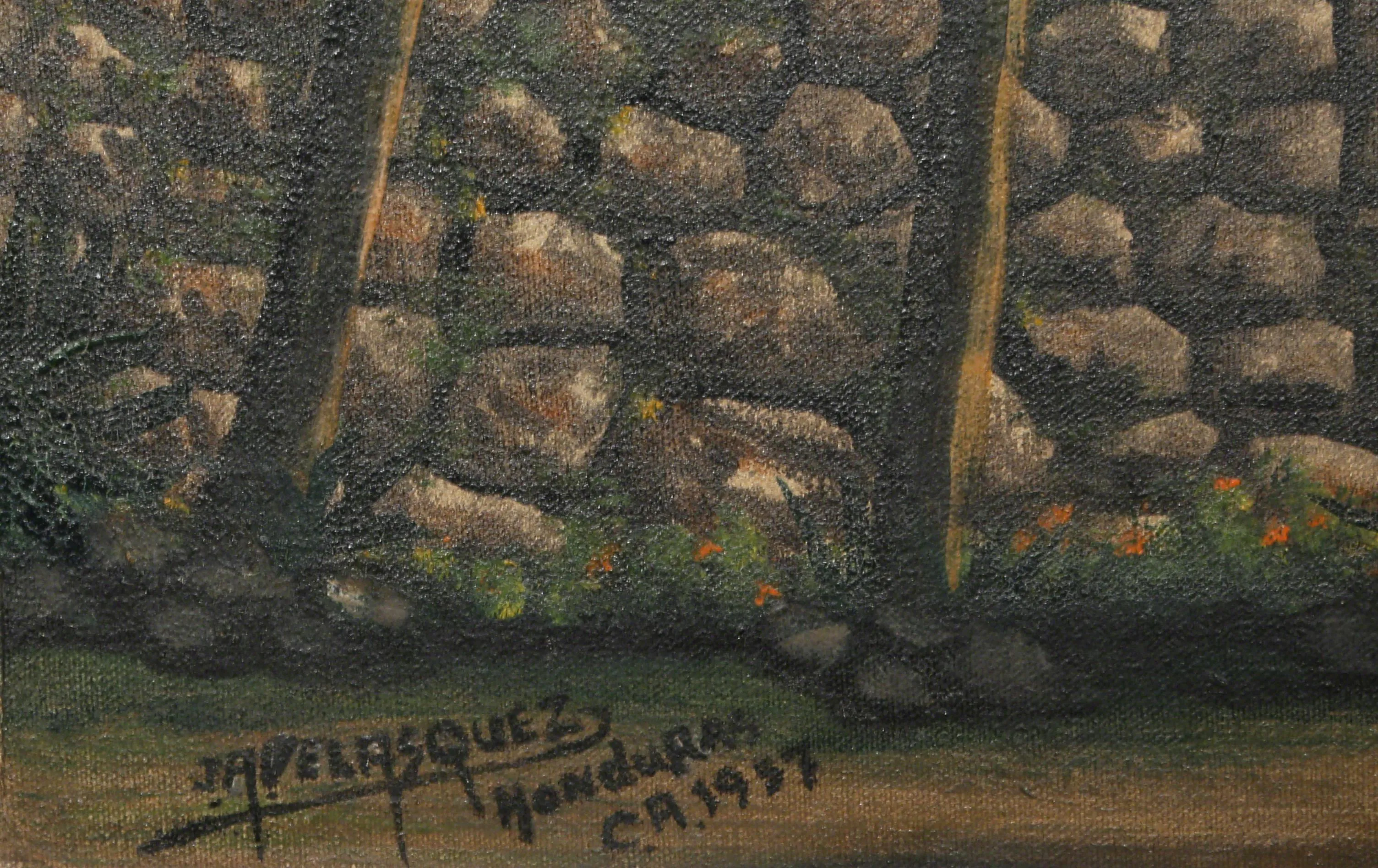 Jose Antonio Velasquez, San Antonio Oriente, Honduras c.a., Oil Painting