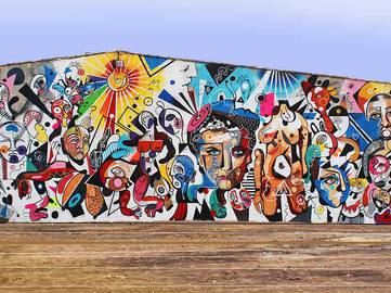 Daniel DALOPO - 2 Murals | Widewalls