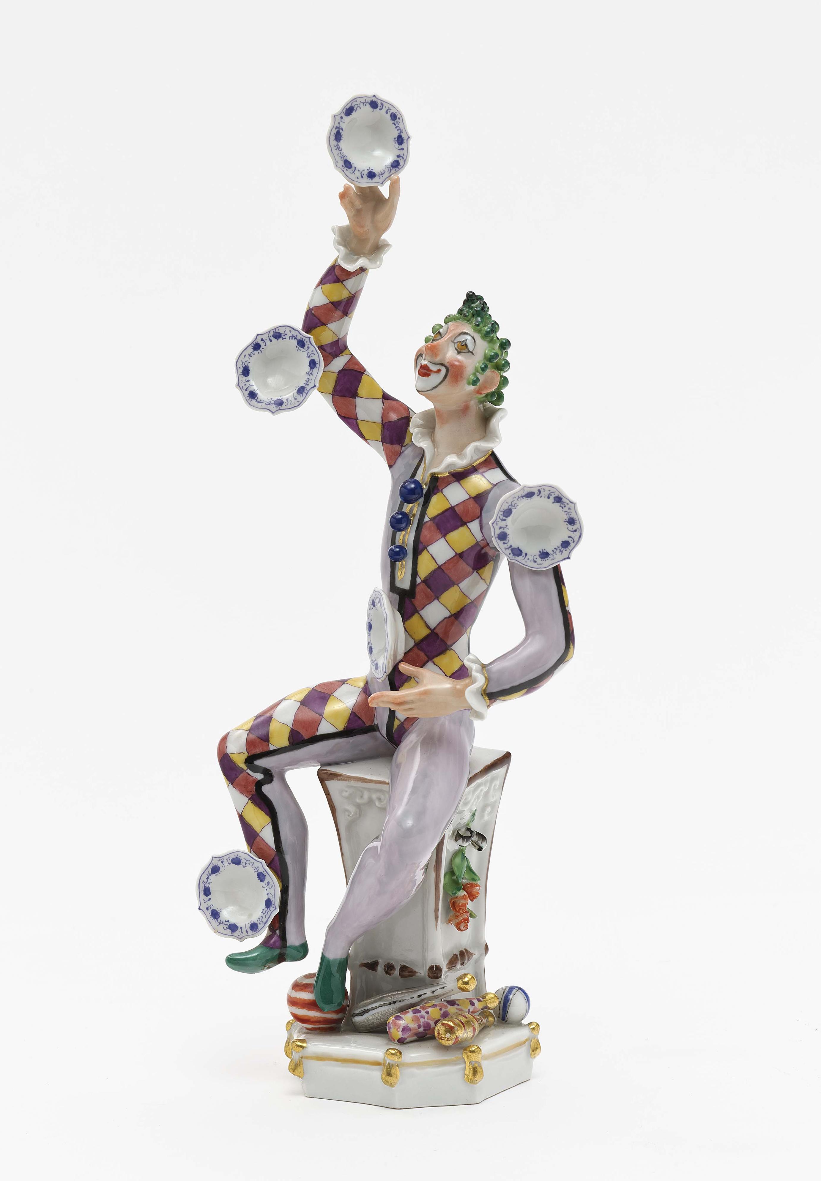 The Juggler - Meissen, Peter Strang | Widewalls