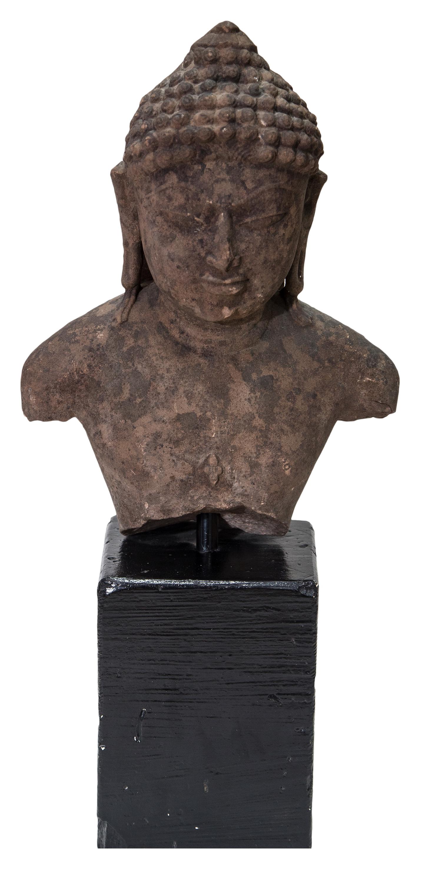 Indian Sculpture Jain Bust Widewalls