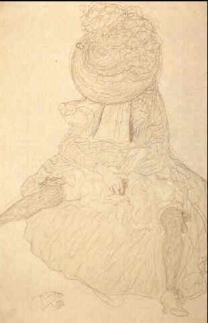 Sitzende Frau De Face Mit Hut Seated Woman Face Hidden By Hat Widewalls