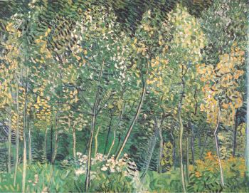van gogh sous bois