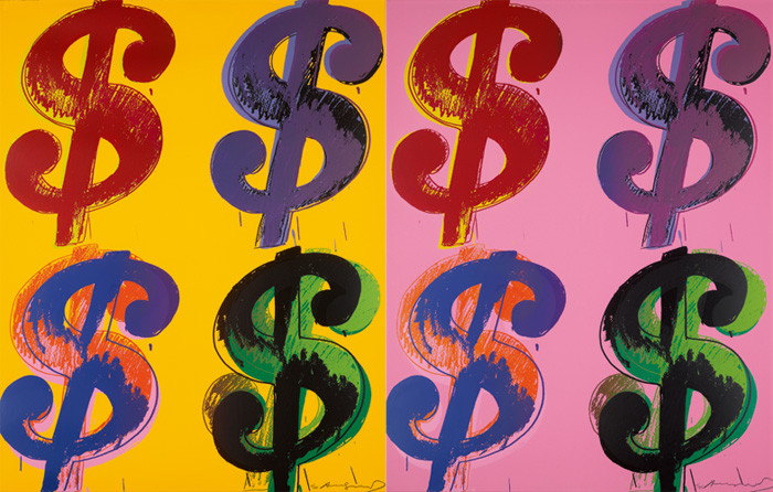 $ (4) (Four Dollar Signs) | Widewalls