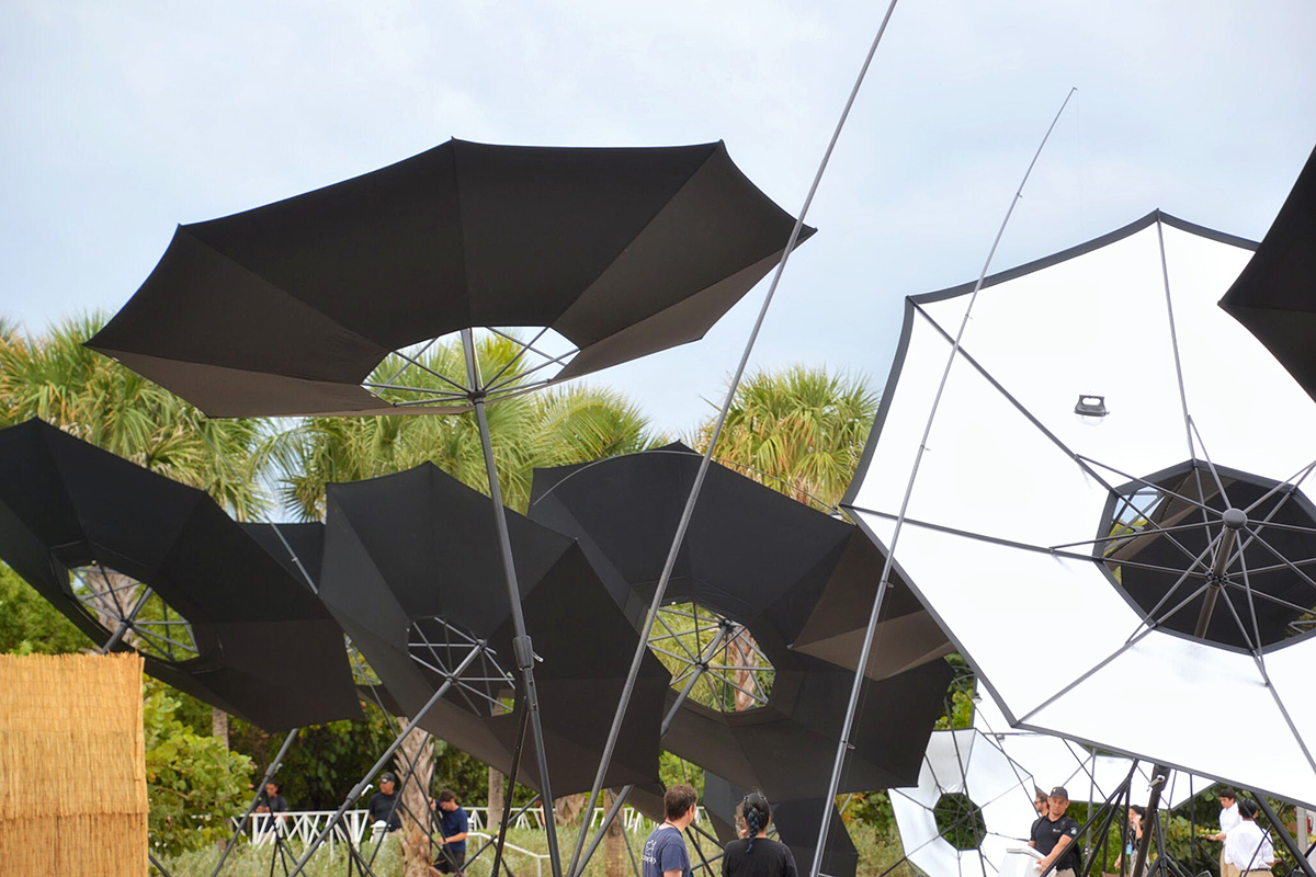 Albedo by Tomas Saraceno for Aerocene Presented in Miami Widewalls