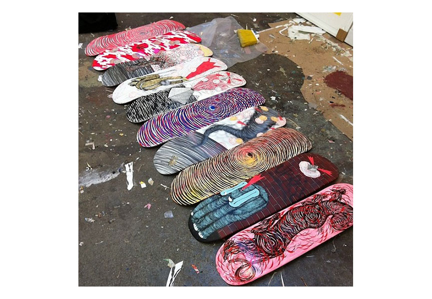 Meet the Unlikely Artist Behind Some of the Coolest Skate Decks on the  Planet