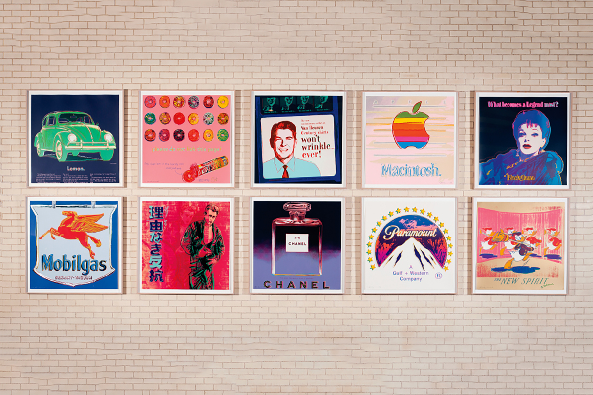Unforgettable Examples From The 1985 Andy Warhol Advertising Portfolio 