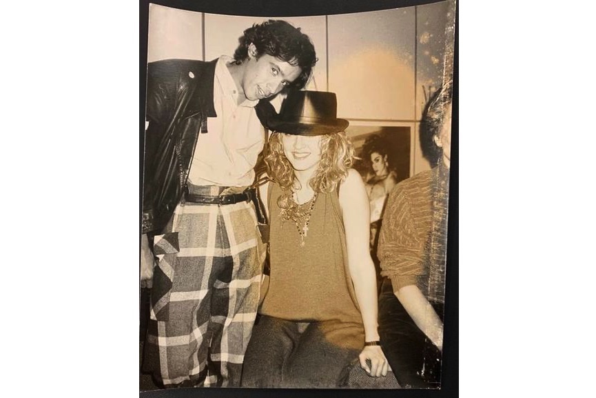 Andy Warhol - Madonna and John 'Jellybean' Benitez, 1984
