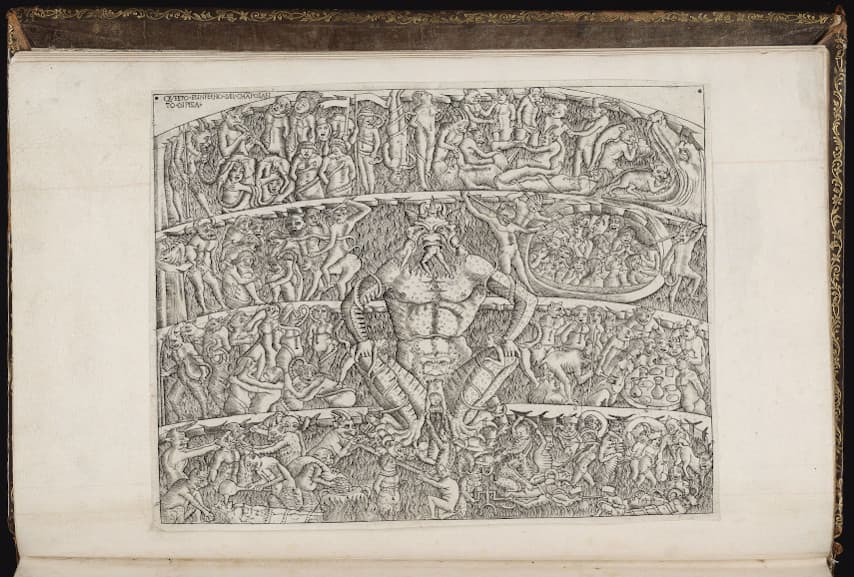 Dimensão Estética: O Inferno de Dante, por Botticelli
