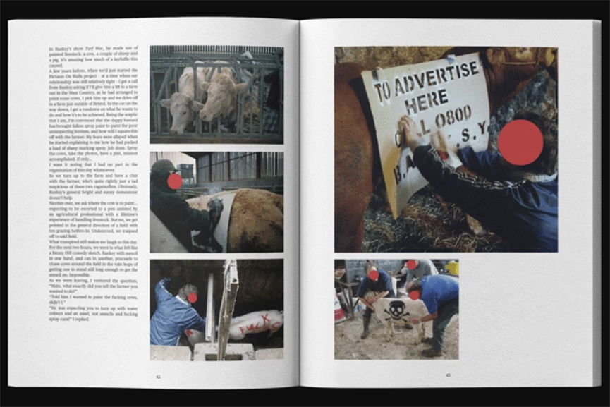 Flipping Through the Banksy Captured Book with Steve Lazarides 