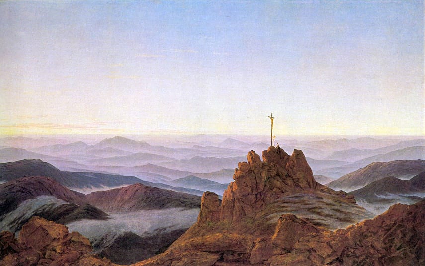 Caspar David Friedrich - Morgen im Riesengebirge 1810 1811