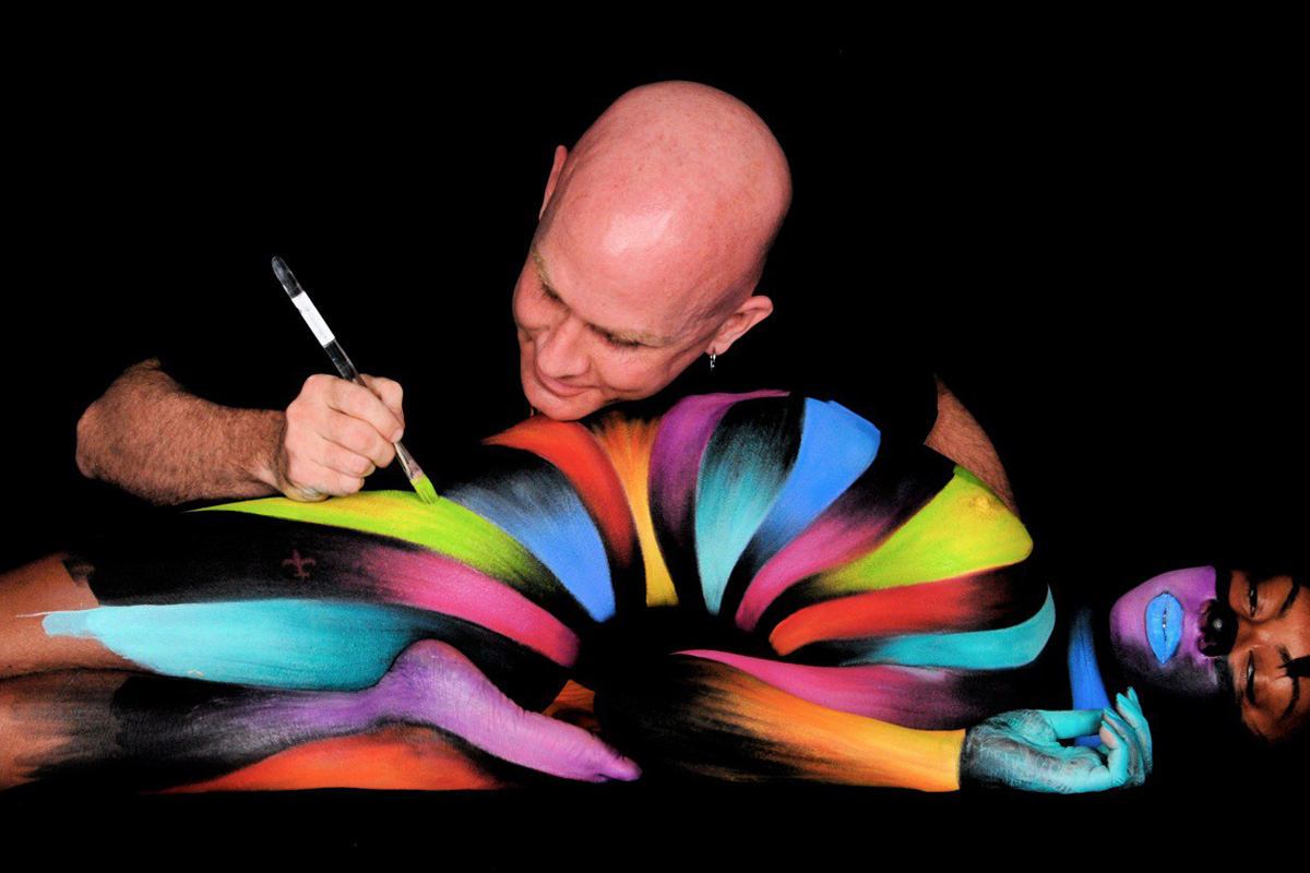 Body painting See stunning