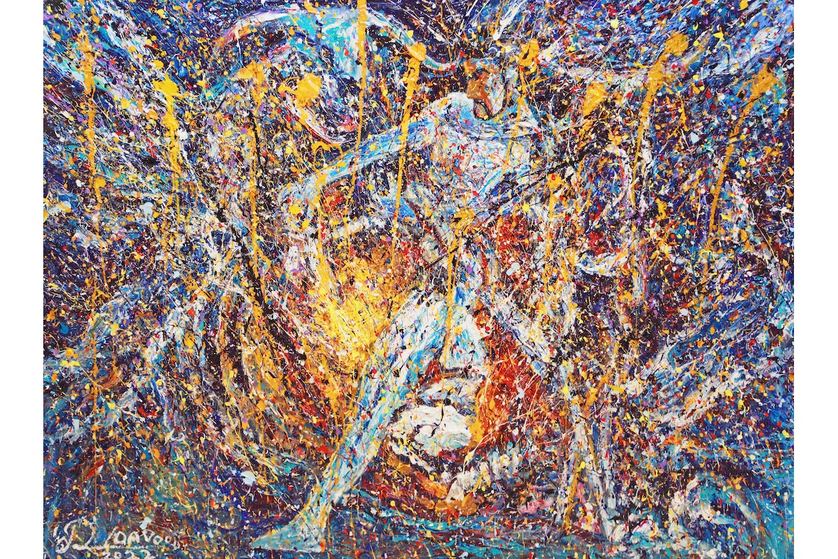 A Retrospective of Davood Roostaei’s Paintings Comes to Wonzimer