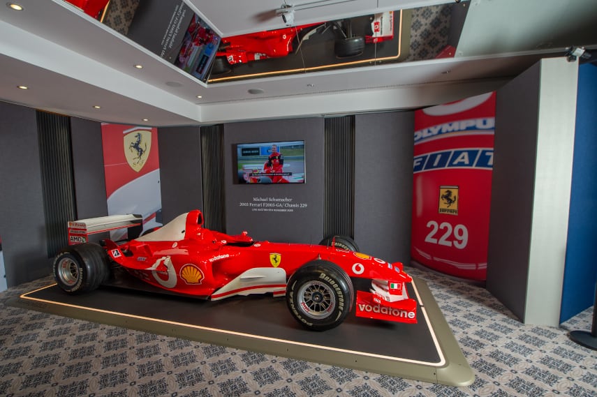 Ex Michael Schumarer Ferrari F2003-GA