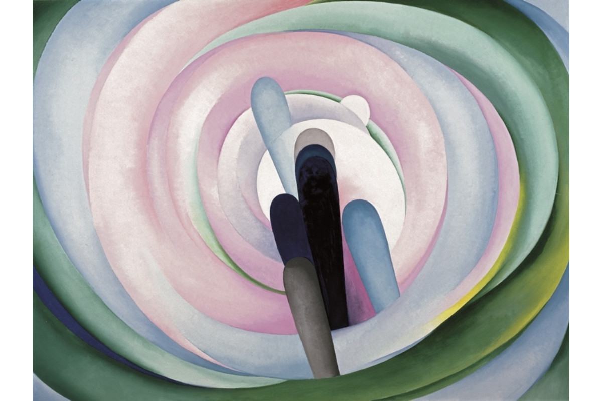 Georgia O'Keeffe, Music, Pink and Blue No. 2