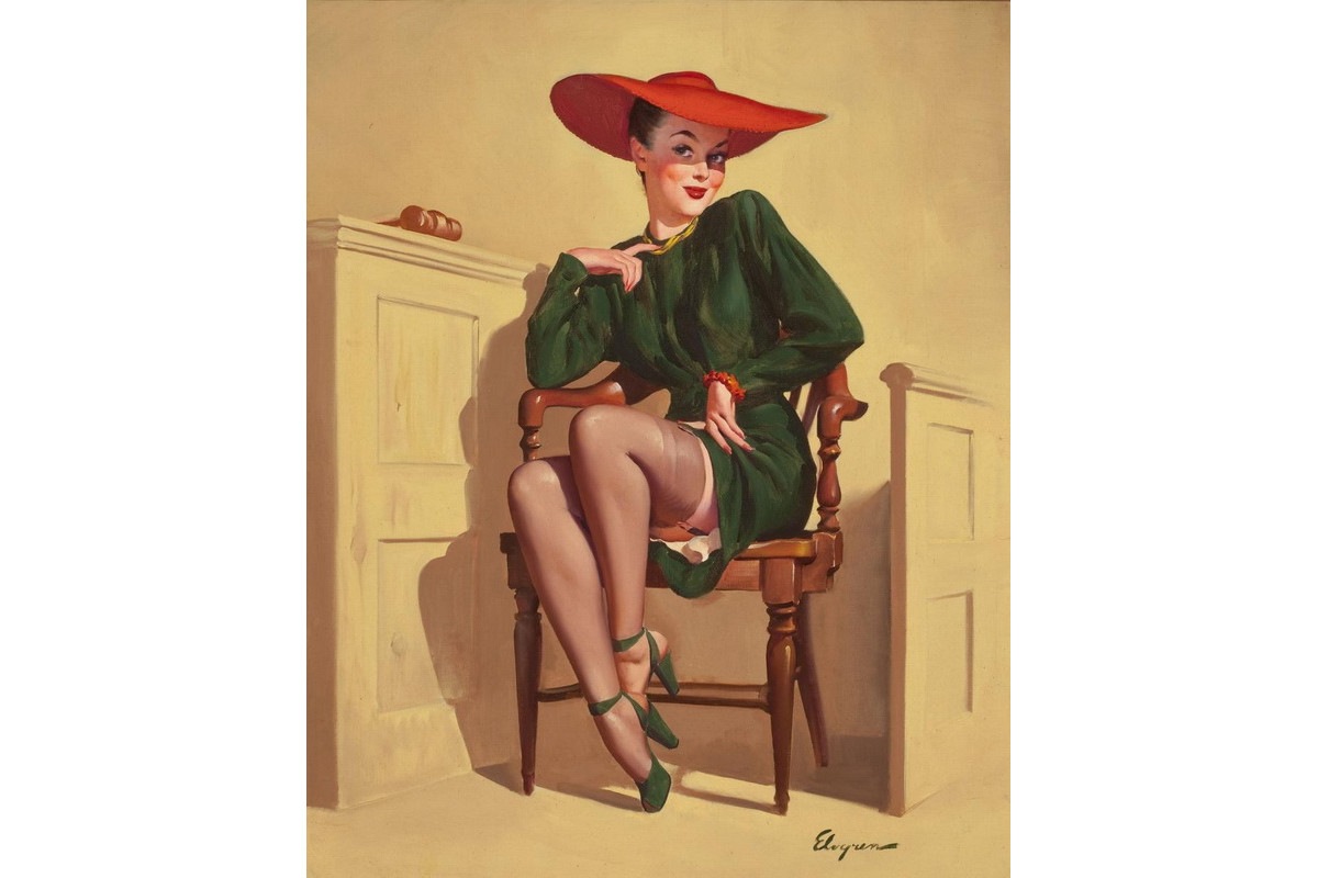 A Brief History of Pin-Up Art: Gil Elvgren