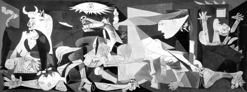 Guernica, 1937 - image via jkrwebcom