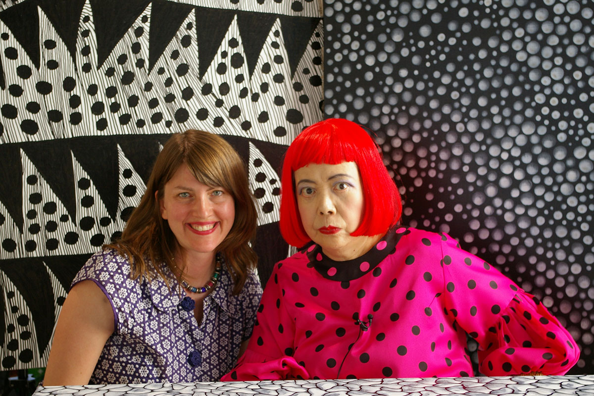 Yayoi Kusama and the Amazing Polka-Dotted, Selfie-Made Journey to