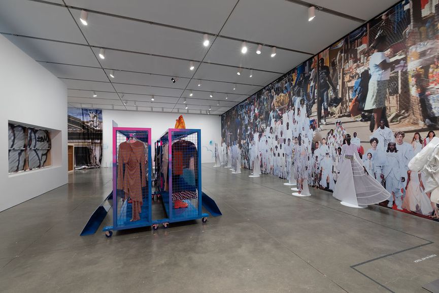 virgil abloh's 'figures of speech' exhibition goes on view in atlanta