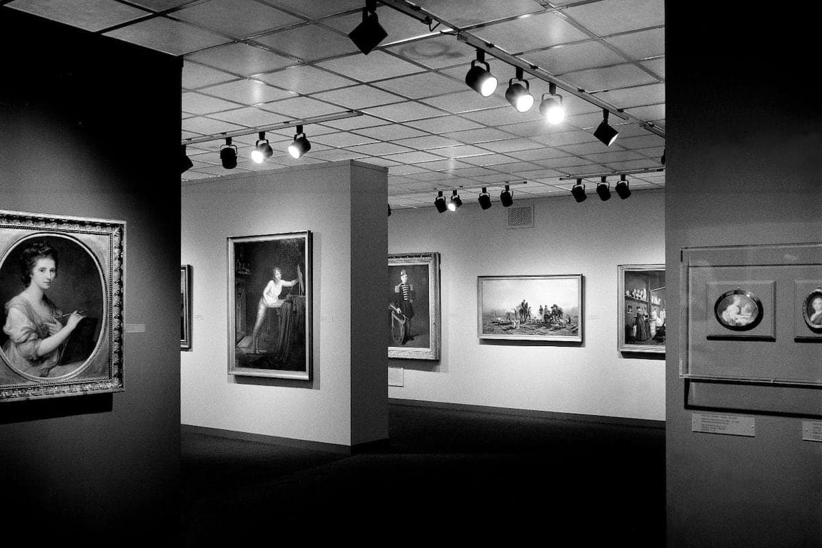 Installation view of Women Artists, 1550–1950, October 1 – November 27th, 1977, the Brooklyn Museum, 2