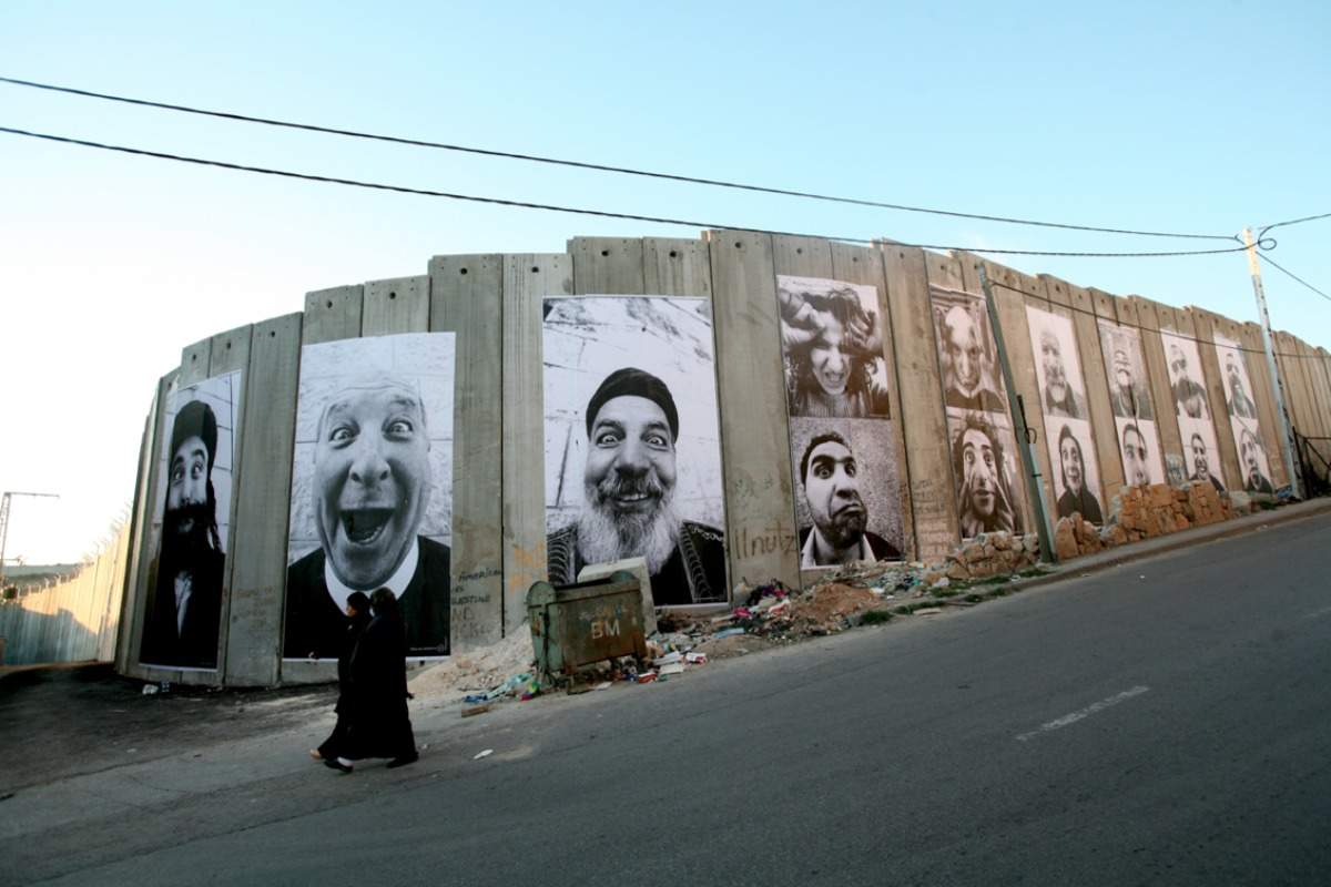 JR - Face2Face project in Gaza, 2007