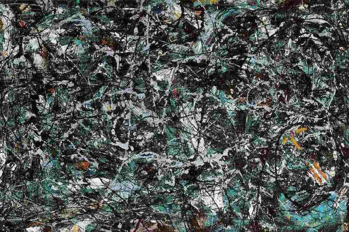 10 Famous Abstract Paintings You Need To Know Widewalls   Jackson Pollock Full Fathom Five Details Via Jacksonpollockorg 