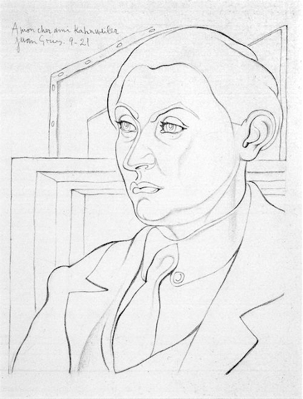 Juan Gris - Portrait of Daniel-Henry Kahnweiler