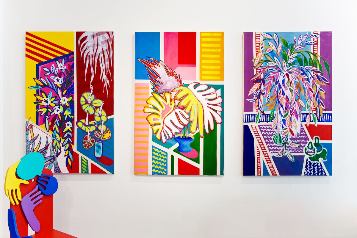 Katya Zvereva's Flamboyant Work Debuts at Untitled Space | Widewalls