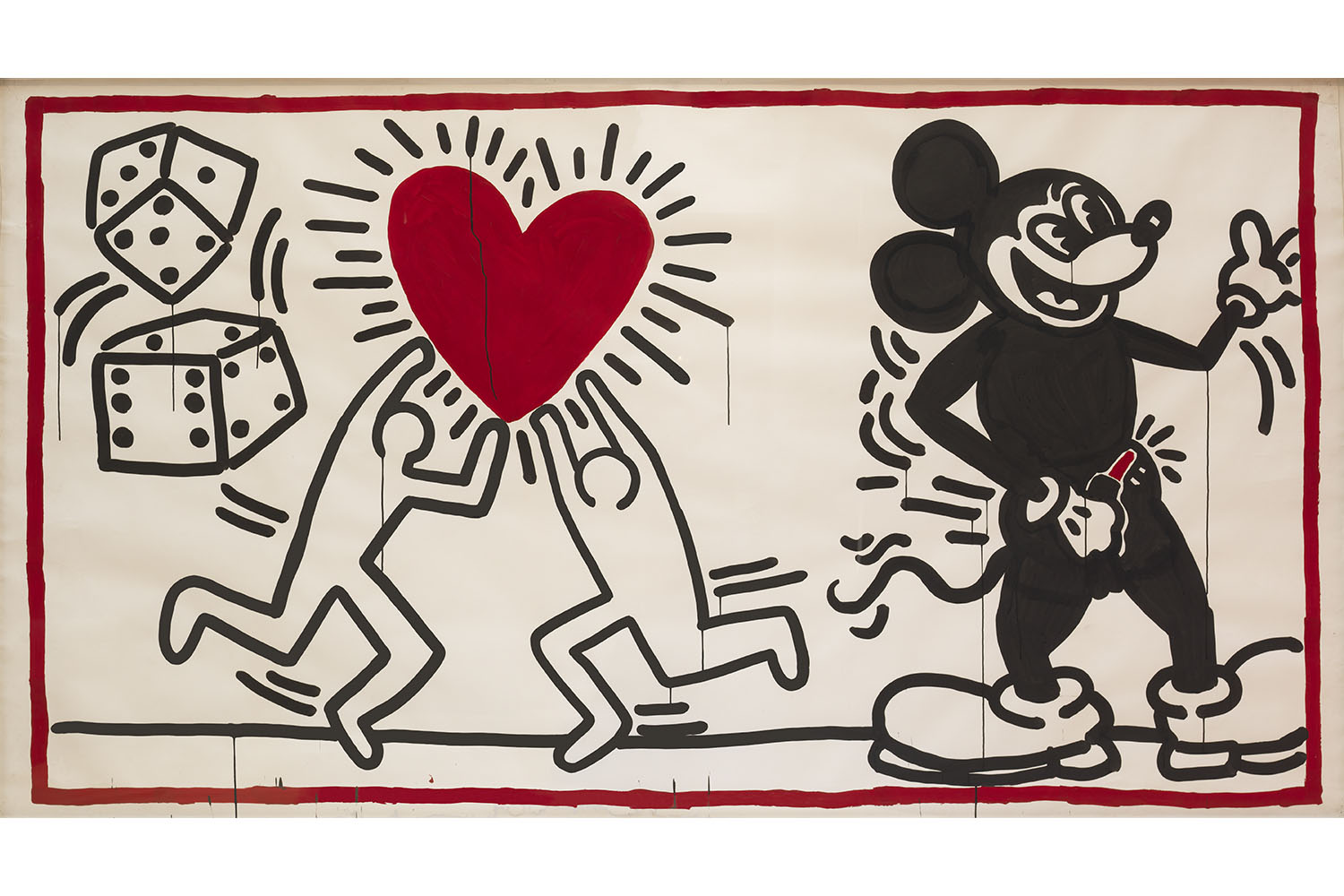The Albertina Celebrates Keith Haring's 60th Birthday With A Show To  Remember